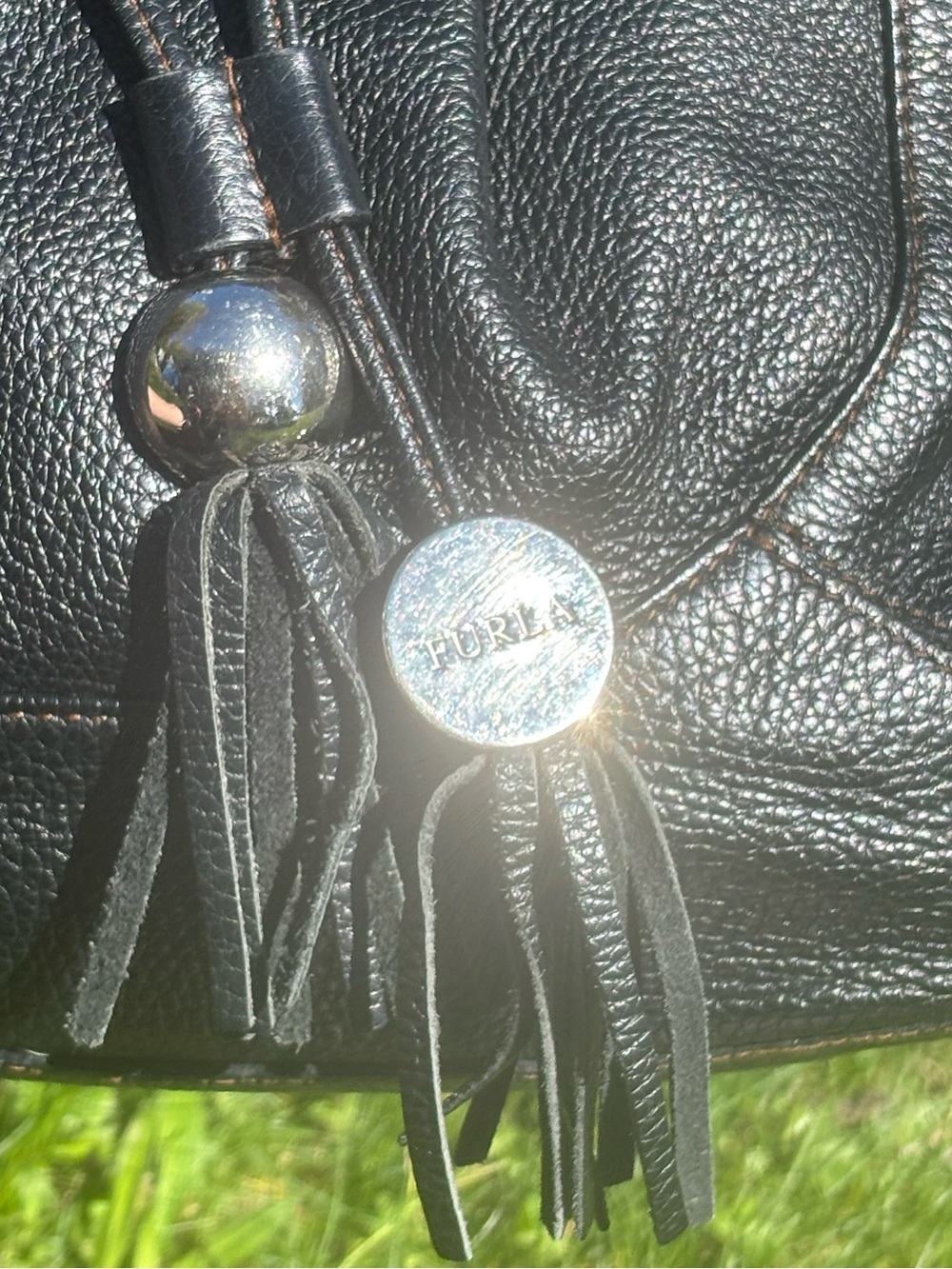 Furla Leather Shoulder Bag - Picture 5 of 17
